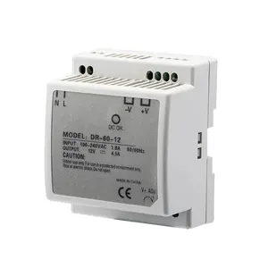 LED power AC 110V/220VDC output 12V 48V 3A 12.5A power supply 24v din rail for medical machine