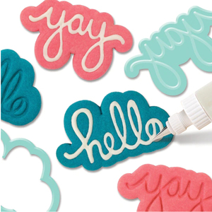 Emporte-pièces Sweet Sugerbelle, ensemble de tampons et de découpeurs, <span class=keywords><strong>mots</strong></span>, emporte-pièces pour fondant, pâte à biscuits, moule à biscuits pour glaçage royal - Product Image 6