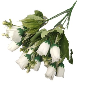 Bouquet de roses artificielles Yiyi Flowers, 30 cm-100 cm, décoration de mariage et de maison, arrangement floral en plastique - Product Image 5