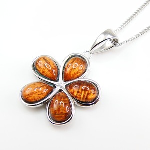 Collar con colgante de flor de Plumeria de madera <span class=keywords><strong>Koa</strong></span> joyería Hawaiana de Plata de Ley 925 - Product Image 5