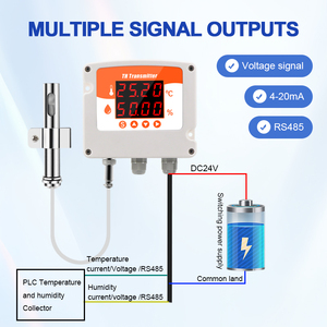 Ngoài trời không thấm nước nhiệt độ độ ẩm Transmitter với IP65 bao vây cho môi trường khắc nghiệt Trạm thời tiết giám sát - Product Image 6