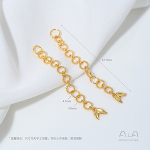 Retención de Color Fuerte, Chapado en Oro Real de 24 Piezas, Doble Colgante, Pulsera de Perlas y Cristal Hecha a Mano, Collar, T - Product Image 6