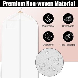 Funda Protectora de Ropa Personalizada para Viajes, Plegable, para Vestidos, Trajes y Prendas - Product Image 4