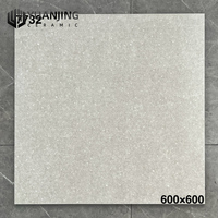 Carreaux de porcelaine de qualité supérieure 600x600 mm, finition mate, effet marbre, carreaux modernes en terrazzo, carreaux de sol pour salon et salle de bain
