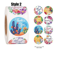 Fabrication en gros, personnalisation, impression de logo, papier PVC, autocollant en vinyle transparent à motif de Noël, rouleau d'autocollants