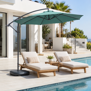 Parasol Cantilever 3m avec Logo Personnalisé, Structure en Acier, Protection Solaire pour Promotion de Marque et Utilisation Extérieure - Product Image 3