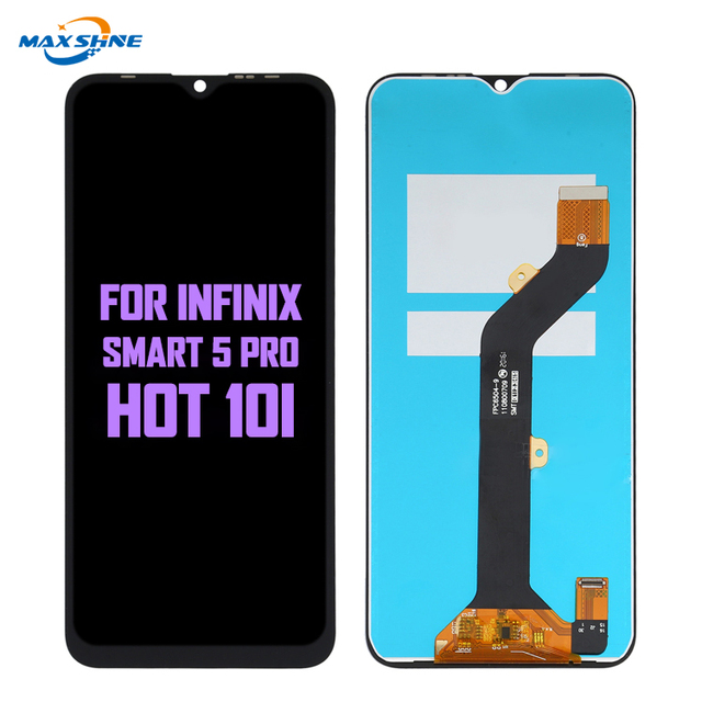 6.52" Pantalla Lcd for Infinix Hot 10i X659B X658B LCD Display With Touch Screen Digitizer Hot10i X658E Ecran LCD Completo