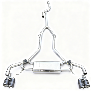 Sistema de Escape Cat Back de Acero Inoxidable de Lujo con Válvula para <span class=keywords><strong>BMW</strong></span> <span class=keywords><strong>X5</strong></span> X6 <span class=keywords><strong>XDrive</strong></span> 40i G05 G06 3.0T B58 2019-2022 - Product Image 4