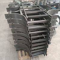 Goulotte de câblage électrique entièrement fermée en acier inoxydable, anti-poussière, anti-corrosion, ignifuge