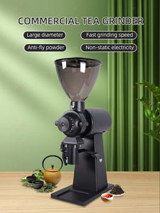 Molino Eléctrico Comercial para Moler Hojas de Té Secas, Precio de Fábrica al por Mayor, Tolva de Té de 1.5 Libras, Molinillo de Titanio con Dientes de Tiburón de 90 mm - Product Image 6