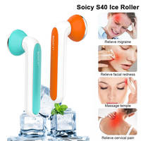 360 degrés Rotation beauté rouleau de glace pour soins de la peau soulagement des poches migraine douleur thérapie par le froid masseur