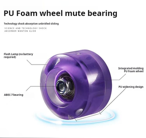 Con Lăn Skate Bán Buôn Cho Cô Gái Chàng Trai Tự Cân Bằng Kích Thước Có Thể Điều Chỉnh 4 Flash Bánh Xe Con Lăn Giày Trượt Cho Trẻ Em - Product Image 6