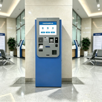 Kiosco de Pago Autoservicio Independiente Personalizado con Función SDK, Sistema Operativo Windows, Terminales de Pantalla Táctil para Interiores y Módulos Opcionales