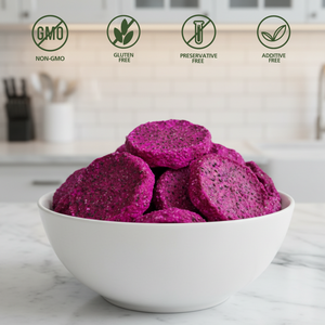 แก้วมังกรอบแห้งธรรมชาติขนมมังสวิรัติแบบแปลกใหม่อายุการเก็บรักษานานนานนานนานนานขายส่งไม่ใส่น้ำตาล - Product Image 2