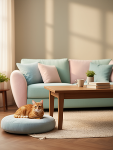 T-shirt Got Me Cute Cat Heart per San Valentino, girocollo, stampata, unisex, abbigliamento casual per gli amanti dei gatti e i proprietari di animali domestici - Product Image 2