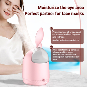 Vaporizador Facial 2 en 1 con Tecnología Nano Iónica, Vaporizador Facial Portátil con Vapor Frío y Caliente para Sauna Facial en Casa, Spa Hidratante - Product Image 5