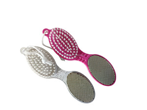 Ponceuse à pieds multifonctionnelle 4-en-1 : brosse exfoliante, lime à pieds et éliminateur de callosités - Product Image 3