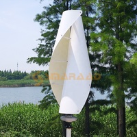 Énergie Alternative éolienne verticale 800W 12v 24v 48V, bon prix pour la maison et les zones à faible vent