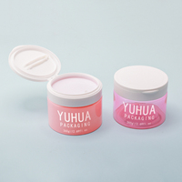 Tampon de coton tonique nettoyant pour le maquillage du visage de soins de la peau en gros pot cosmétique avec capuchon à rabat contenant de tampon de toner avec pince à épiler