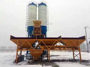 2026 Planta mezcladora de hormigón caliente 50 60cbm/H Máquina de agregados y Silo de cemento Planta dosificadora de línea de estación de hormigón - Product Image 2