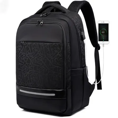 Лучший Водонепроницаемый винтажный черный рюкзак с принтом для колледжа, прочный рюкзак для ноутбука, ноутбука, сумка с usb-портом для зарядки для мальчика