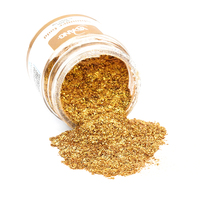 Poudre de perle de poussière d'or de qualité cosmétique poudre scintillante pour le beurre corporel à l'huile scintillante pour le corps