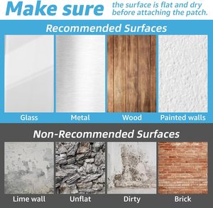 2×<span class=keywords><strong>4</strong></span>インチの頑丈なフックアンドループストリップ、両面粘着テープ付き、靴の安全な固定用 - Product Image 5