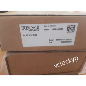 1 ชิ้นใหม่ HAWE EV 22 K5-12/24 รุ่นขยายขนาดจัดส่งด่วนผ่านเฟดเอ็กซ์หรือดีเอชแอล - Product Image 4