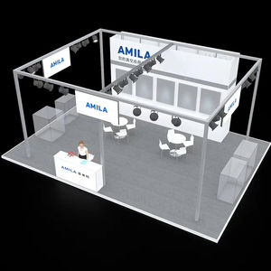 Op Maat Gemaakt 7X9M Aluminium Modulair Showontwerp Reclame-Ideeën Stand Tentoonstellingsapparatuur Vakbeurs Nieuw Ontwerp <span class=keywords><strong>Show</strong></span> - Product Image 1