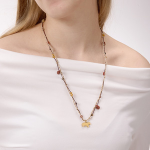 Collier long en acier inoxydable en forme d'animal pour femmes, design cheval, bijoux tendance, origine Yiwu - Product Image 2