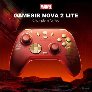 GameSir Nova 2 Lite Edición Roja, Control Inalámbrico para PC, Compatible con Windows, iOS, Android, Steam, Switch, con Joysticks de Efecto Hall - Product Image 4