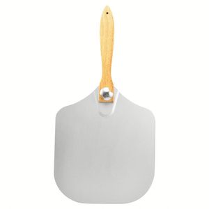 Accessoires de cuisine modernes et abordables pour la <span class=keywords><strong>maison</strong></span>, pelle à <span class=keywords><strong>pizza</strong></span> faite <span class=keywords><strong>maison</strong></span>, outils à <span class=keywords><strong>pizza</strong></span> en aluminium avec manche en bois - Product Image 2