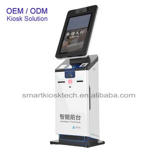 ตู้โชว์ขนาด19นิ้ว21.5นิ้วตู้บริการตนเองเทอร์มินัล64คีย์บอร์ด A4กระดาษพิมพ์ - Product Image 2