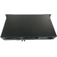Boîtier de serveur personnalisé 19 pouces 1.5u 300mm petit châssis de serveur industriel Atx pour la collecte de données