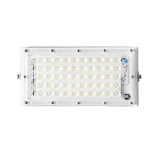室内RGB DC低压发光二极管泛光灯50w，出厂价格2m线夹12v发光二极管灯泡