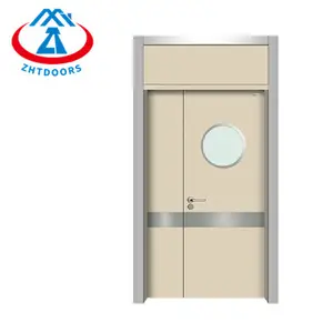 ZHTDOORS Chinese Supplier Customizes Different Styles Of Commercial UL Standard 180 Minute Hospital Fire Rated Doors