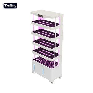 Sistema Hidropónico Vertical NFT de 6 Niveles Apilables para Cultivo Interior de Verduras de Hoja y Hierbas, Sin Necesidad de Tierra - Product Image 4