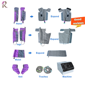 Equipo de Presoterapia de Alta Calidad con Modos Automático y Manual, Tela de Nailon y Tubos de PVC para Adelgazamiento y Drenaje Linfático - Product Image 6