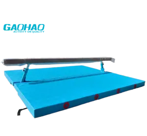 高豪体操平衡木垫俱乐部空间节省折叠平衡木落地垫长度5米体操器材垫