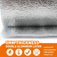 Matériau d'isolation en feuille d'aluminium XPE/EPE/IXPE Isolation réfléchissante pour porte de garage Mousse d'isolation thermique extérieure