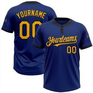 高级双扣垒球球衣棒球和垒球穿快干棒球衫 - Product Image 3