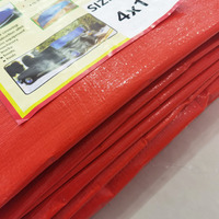 Bâche en PE imperméable robuste personnalisée 20x30 30x50 40x60 20x20 15x15 10x10 en rouleau