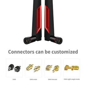 2.4/5.8GHz Dual Band 5dBi High Gain SMA Male Antenna Black Rubberized for WiFi Router <b>IP</b> <b>Camera</b> wifi outdoor antenna - Product Image 6