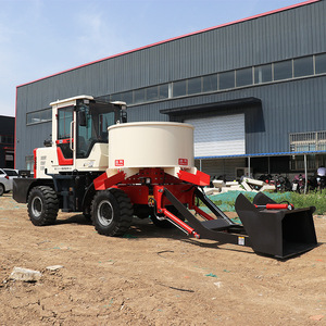 Camión Mezclador de Concreto Portátil Multifuncional de Boca Plana con Alimentación Automática, Camión Mezclador de Concreto Chaotian, Camión Mezclador Móvil - Product Image 4