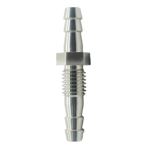 Conector Neumático de Acero Inoxidable Certificado con Extremo Roscado y Conector de Manguera para Uso Industrial - Product Image 3