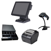 Terminal POS con Pantalla Táctil de 15 Pulgadas, Sistema POS, Computadora POS con Escáner de Pago en Oferta