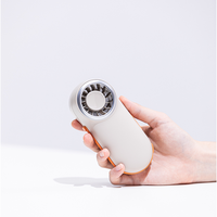 Ventilateur portable F10 pliable rechargeable 4 vitesses haute vitesse 2000 mAh avec sangle et corde de rangement pour usage extérieur et VR
