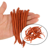 Leurre de pêche Centipède Appât souple 1,8g/14cm Gel de silice Appât artificiel pour la pêche en mer Ver de soie Ver de terre VER Appât de pêche souple