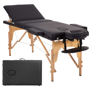 Camilla de Masaje Plegable de 3 Secciones en Oferta, Camillas de Masaje Portátiles con Orificio en Venta - Product Image 2