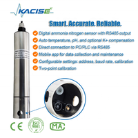 Sensor Digital de Amoníaco y Nitrógeno KWS-290 con Rango de 0-1000mg/L, Compensación de Temperatura PT1000, Operación de 0-60°C